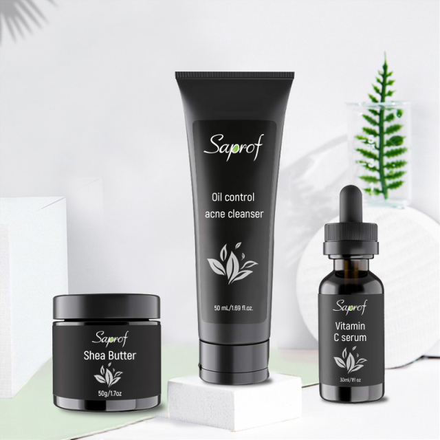 Shea Butter / Vitamin C serum / Oil control acne cleanser