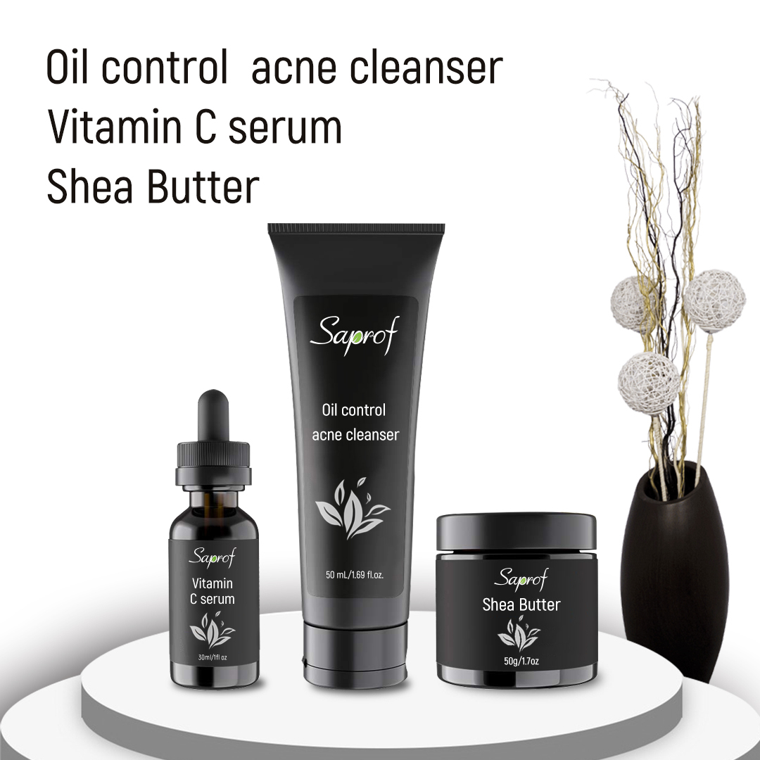 Shea Butter / Vitamin C serum / Oil control acne cleanser