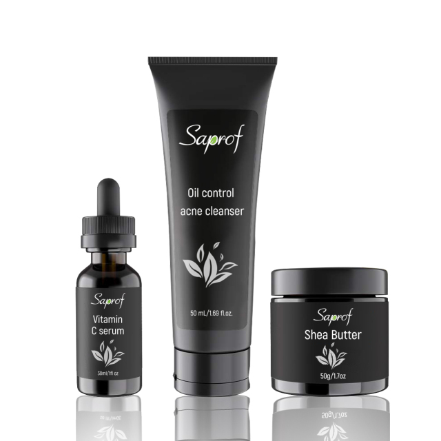 Shea Butter / Vitamin C serum / Oil control acne cleanser