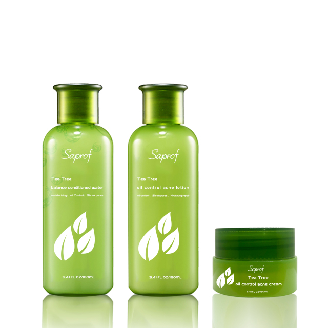 Skin Care Set / Infused with tea tree essential oil