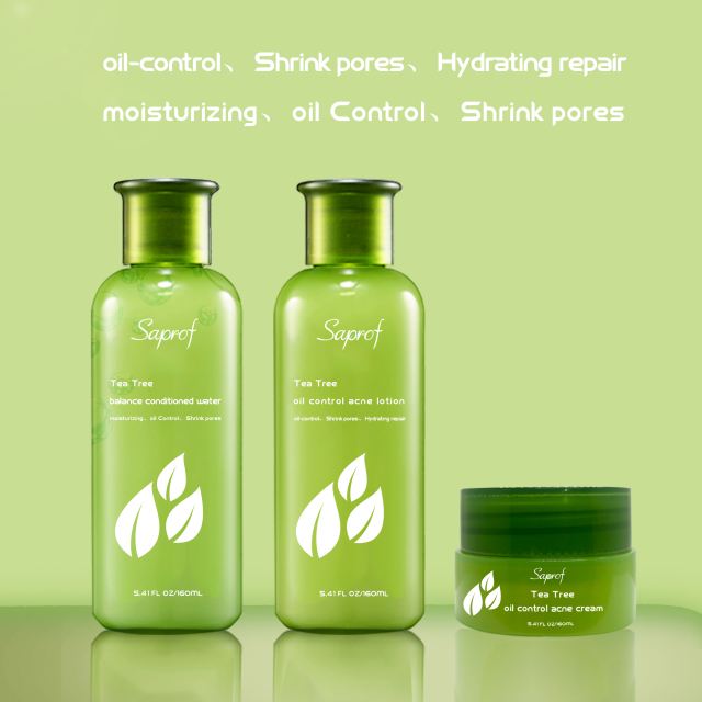 Skin Care Set / Infused with tea tree essential oil