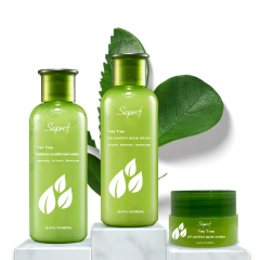 Skin Care Set / Infused with tea tree essential oil