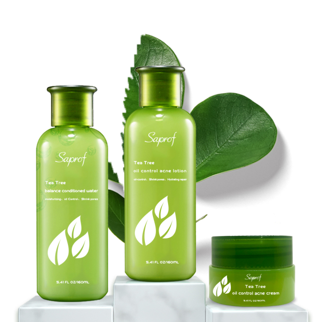 Skin Care Set / Infused with tea tree essential oil