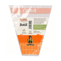 Custom Printed Breathable Plastic Cone Sleeve Bag