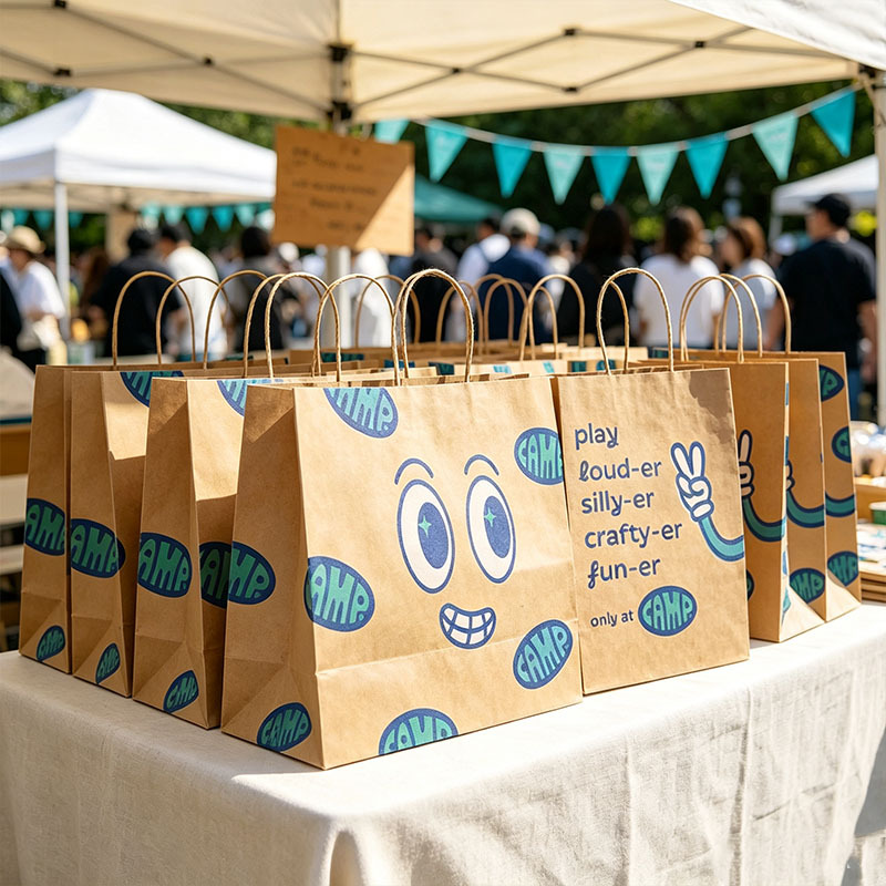Kraft Paper Shopping Bags,YI YUAN,Gift paper bags / Paper shopping bags