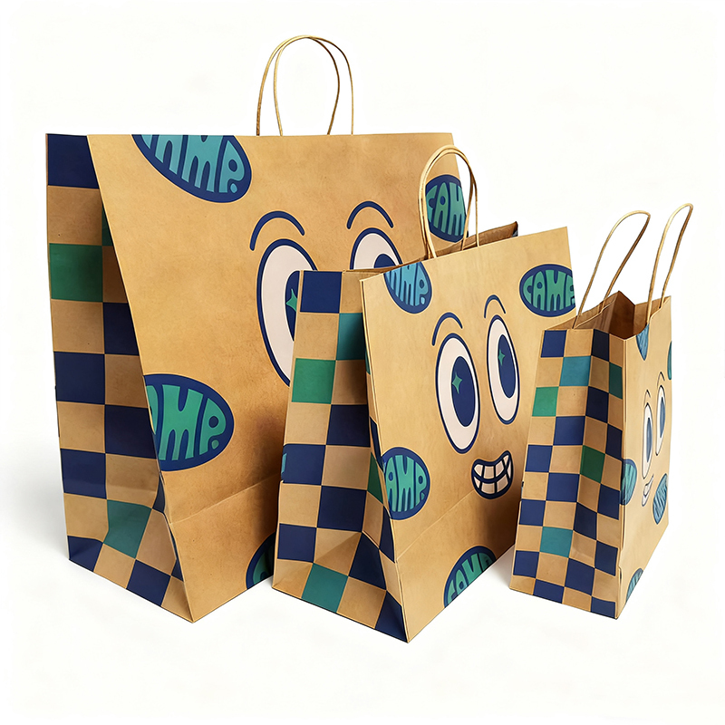 Kraft Paper Shopping Bags,YI YUAN,Gift paper bags / Paper shopping bags