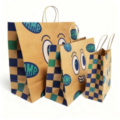 Kraft Paper Shopping Bags,YI YUAN,Gift paper bags / Paper shopping bags