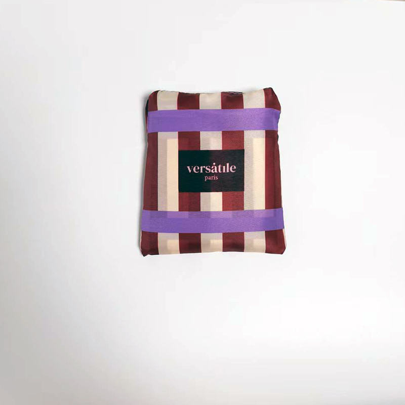 Foldable Bag,YI YUAN,Custom Logo Recyclable Folding Polyester Tote Bag