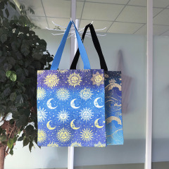 Gradient Vintage Art Print Canvas Tote Bag