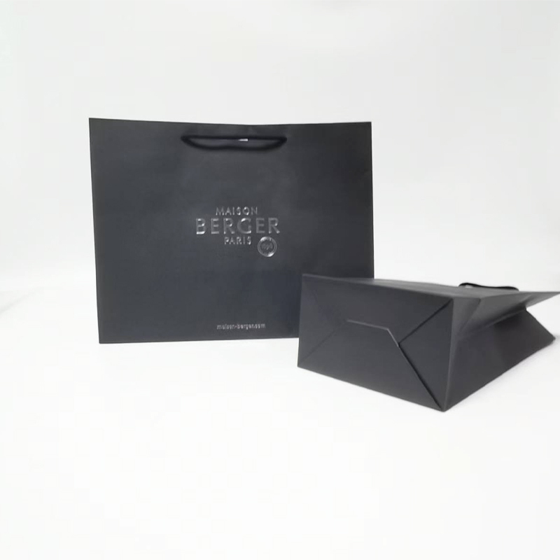 Black Luxury Paper Shopping Bag