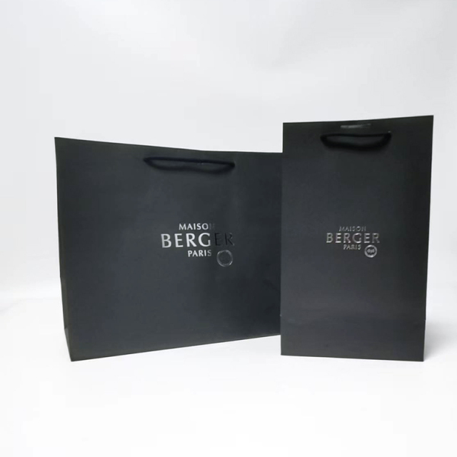 Black Luxury Paper Shopping Bag