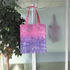 Gradient Vintage Art Print Canvas Tote Bag