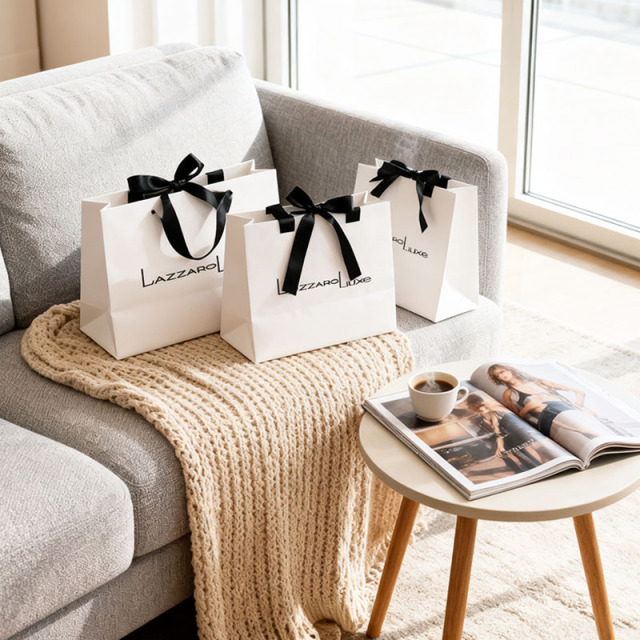 White Paper Gift Bag,YI YUAN,White Paper Gift Bag
