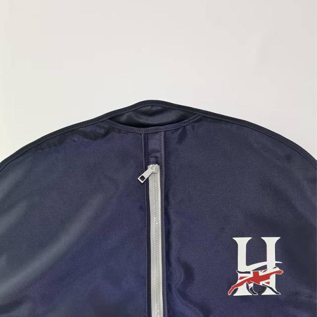 Custom Logo Navy Garment Bag