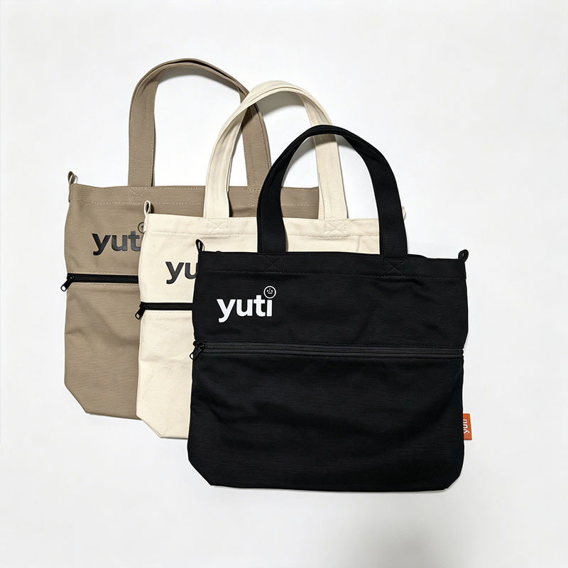 Custom Printed Expandable Zipper Canvas Tote Bag,YI YUAN,Custom Printed Expandable Zipper Canvas Tote Bag