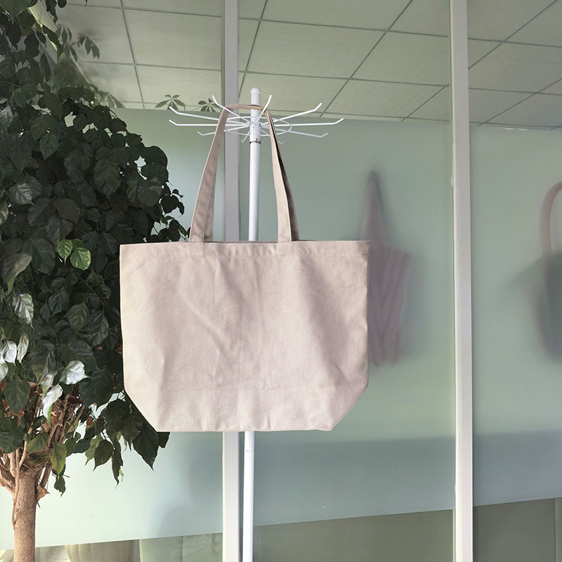 Canvas tote bag women casual large shoulder bag with inner pocket