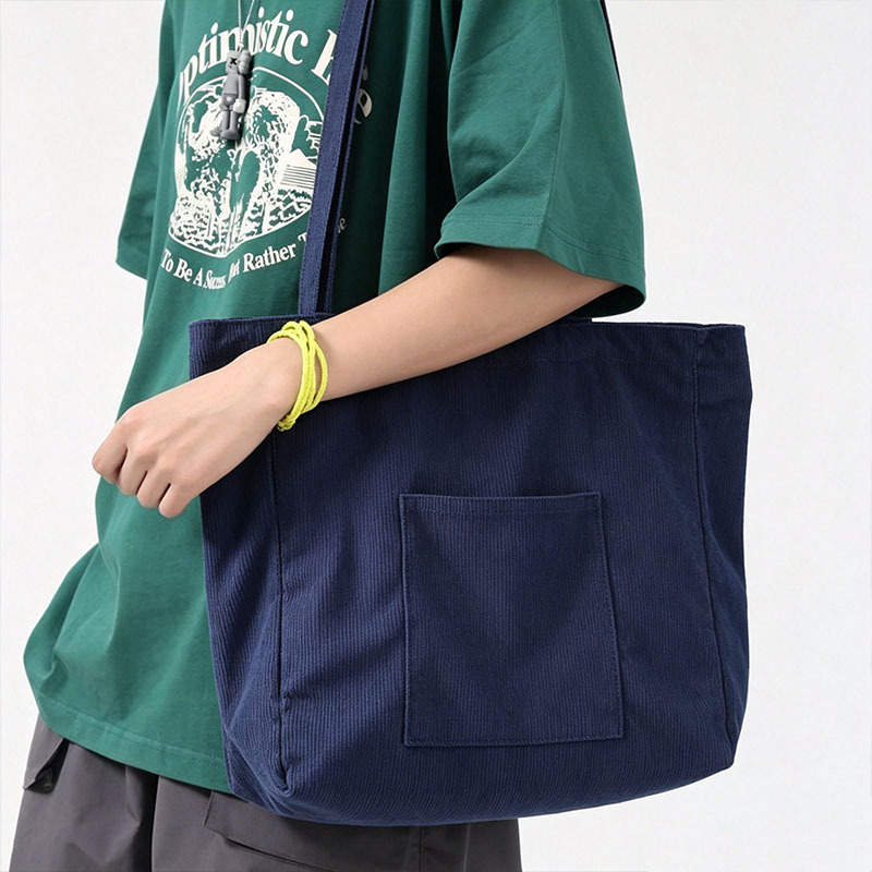 Corduroy Tote Bag