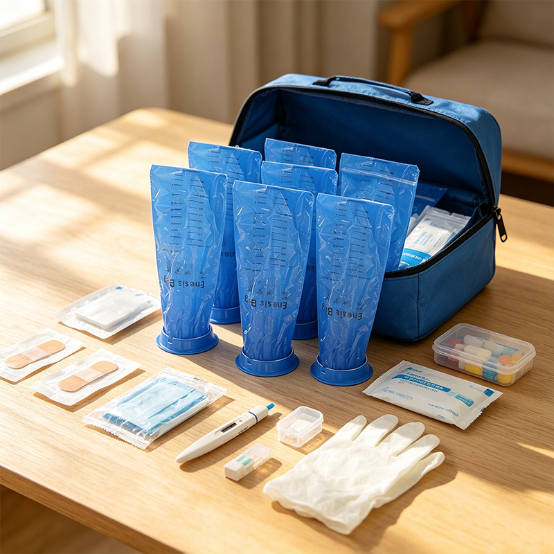 emergency vomit bag