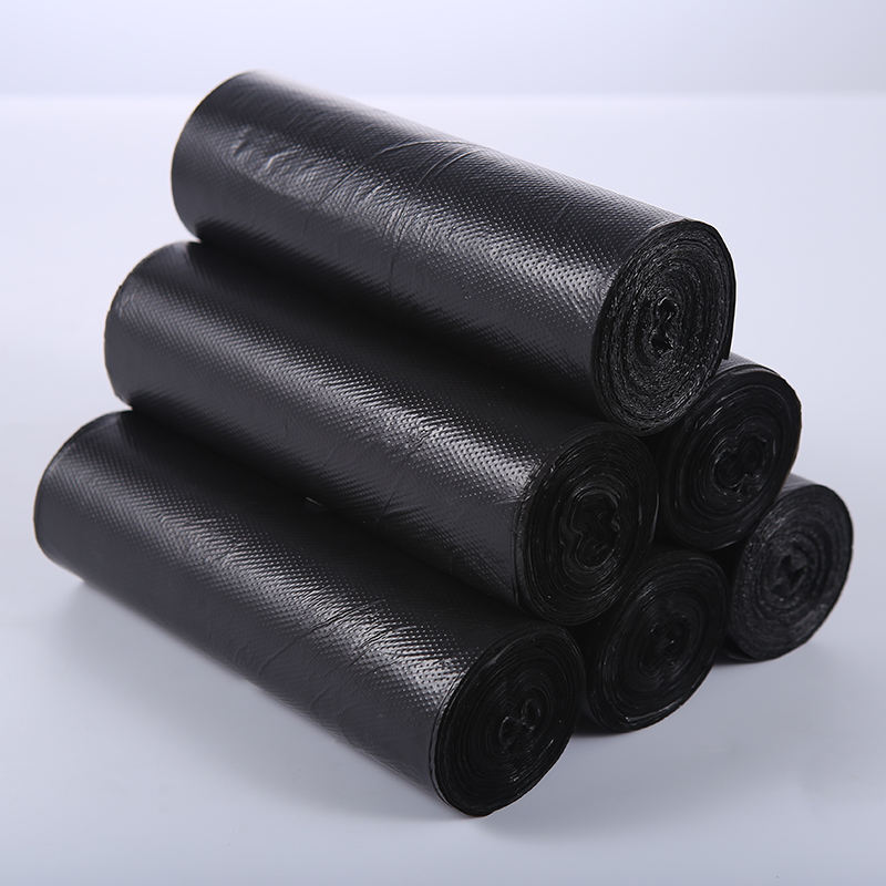 Roll Black Plastic Garbage Bags,YI YUAN,Roll Black Plastic Garbage Bags