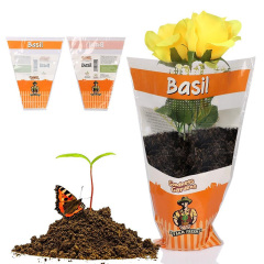 Custom Printed Breathable Plastic Cone Sleeve Bag