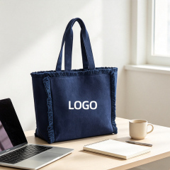 Fringe Canvas Tote Bag