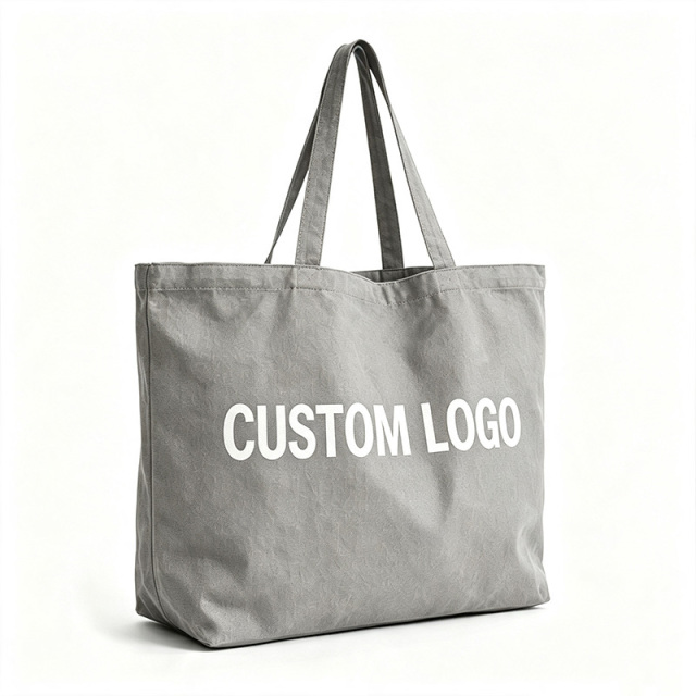 Cotton Canvas Tote Bag