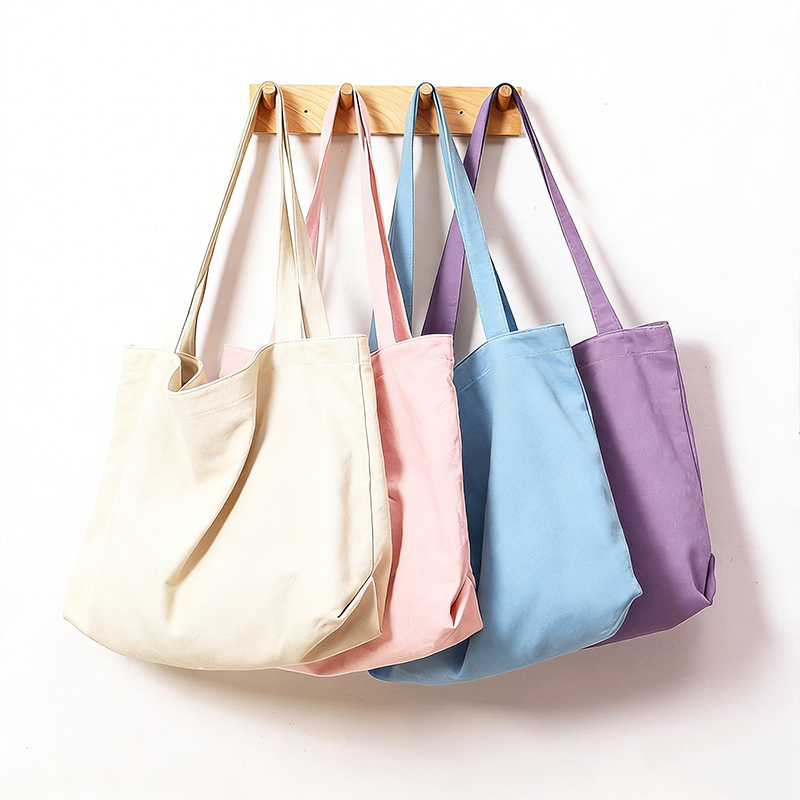 Customized color cotton canvas tote bag