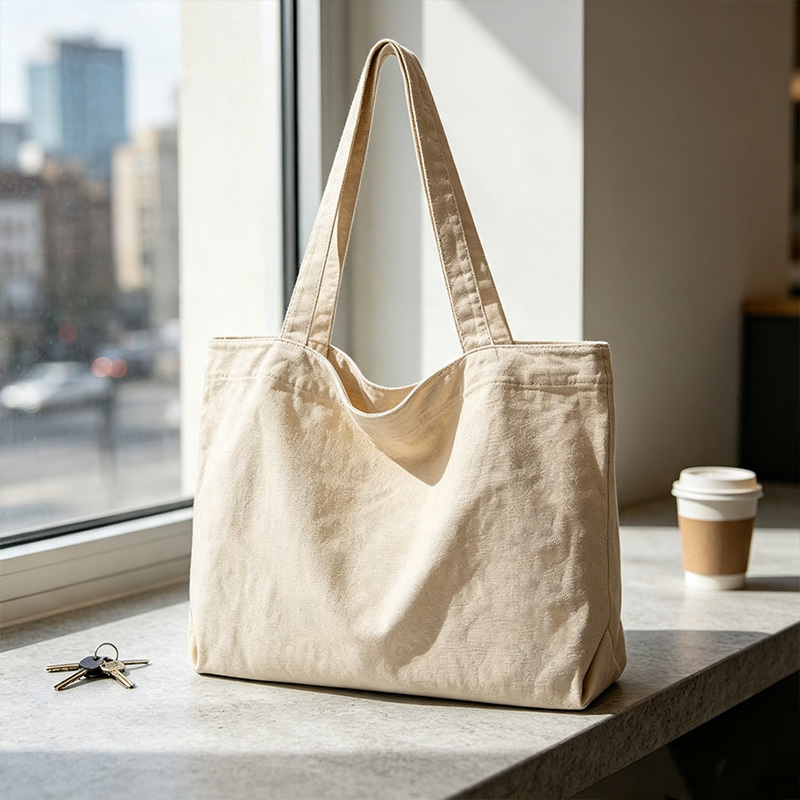 Cotton Canvas Tote Bag