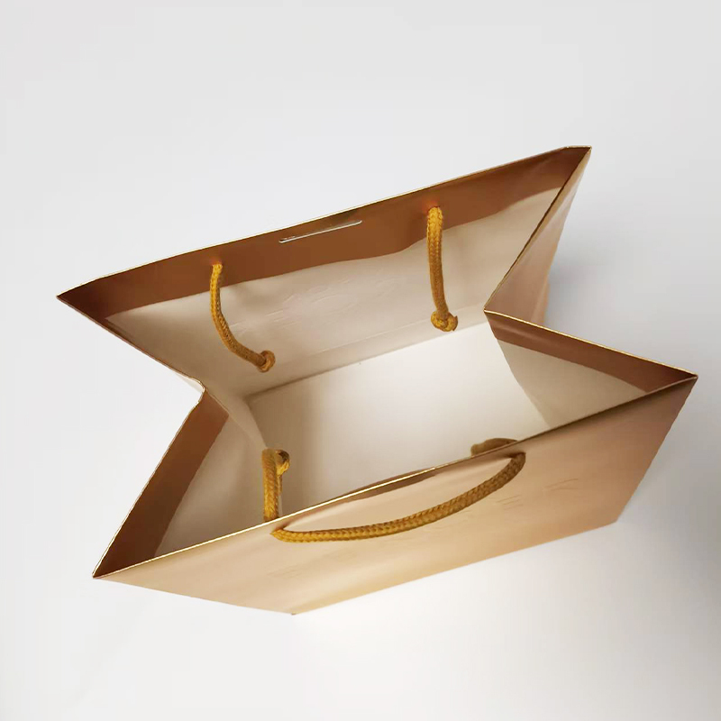 Gold Luxury Paper Gift Bag,YI YUAN,Gold Luxury Paper Gift Bag