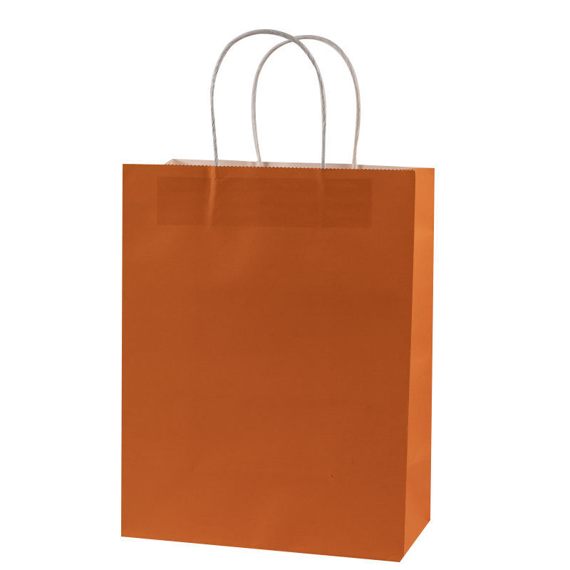 Custom Color Kraft Paper Shopping Bags,YI YUAN,Custom Color Kraft Paper Shopping Bags