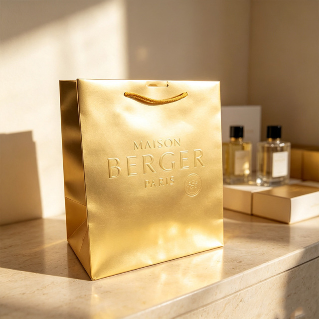 Gold Luxury Paper Gift Bag,YI YUAN,Gold Luxury Paper Gift Bag