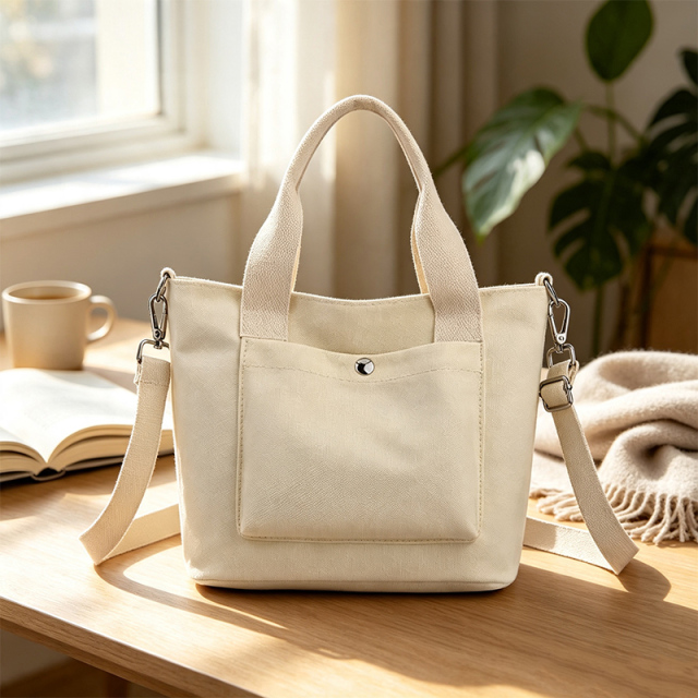 Canvas Shopping Tote Bag,YI YUAN,Canvas Shopping Tote Bag
