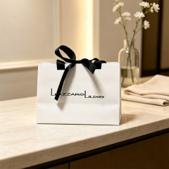 personalized branded boutique shopping packaging bag