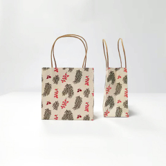 Custom Printed Kraft Paper Gift Bag