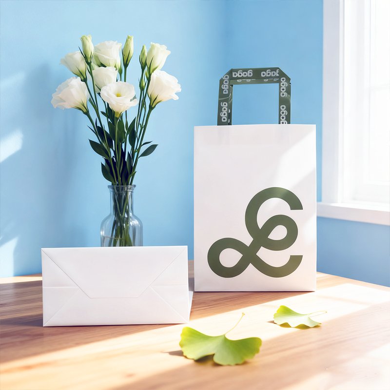 Custom Logo Paper Bag,YI YUAN,Custom Logo Paper Bag