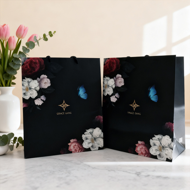 Custom Luxury Printed Paper Gift Bag,YI YUAN,Custom Luxury Printed Paper Gift Bag