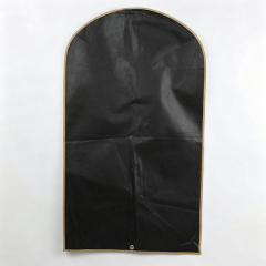 Custom‑logo zipper non‑woven garment bag