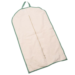 Custom logo canvas garment bag