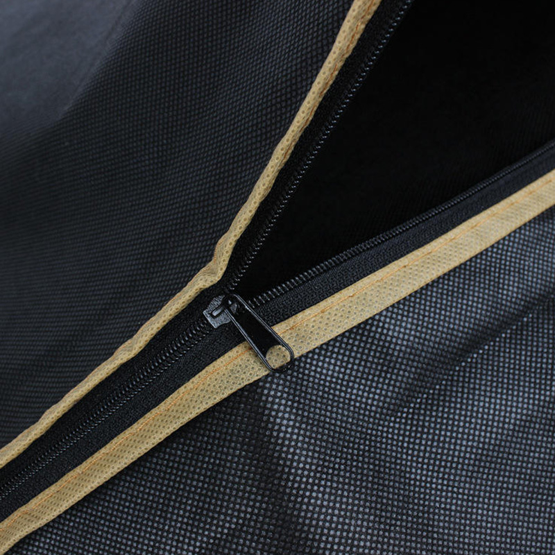 Custom‑logo zipper non‑woven garment bag