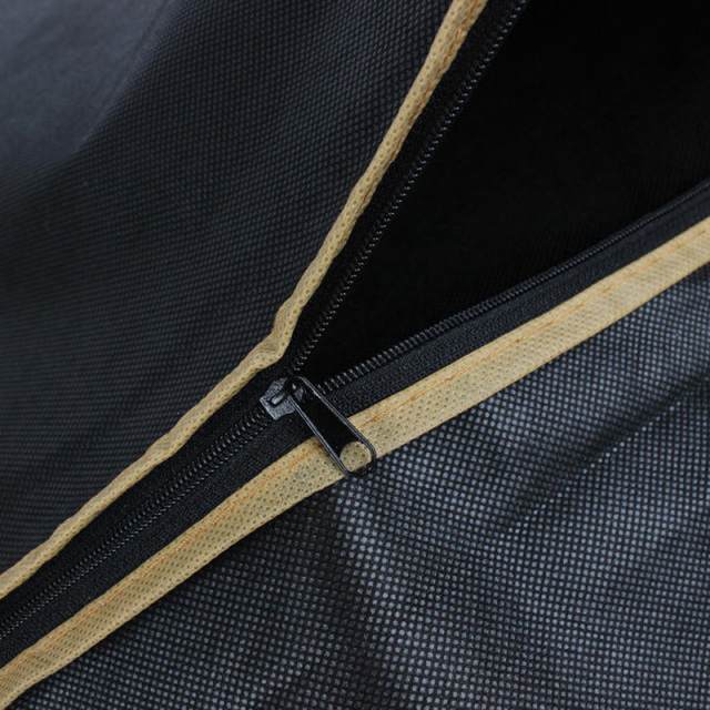 Custom‑logo zipper non‑woven garment bag