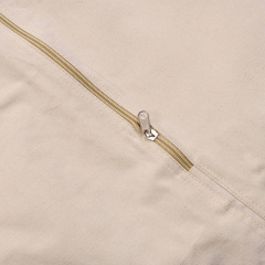 Custom logo canvas garment bag