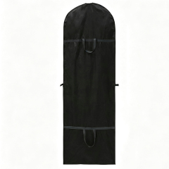 Black long non-woven fabric garment bag