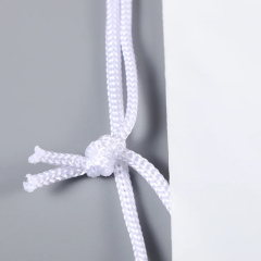 White PE Drawstring Backpack Bag