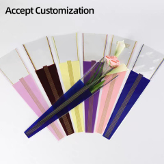 Custom Single Flower Sleeve Wrapping Bag