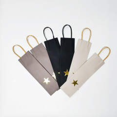 Wine Bottle Carrier Paper Shopping Bag,YI YUAN,Wine Bottle Carrier Paper Shopping Bag
