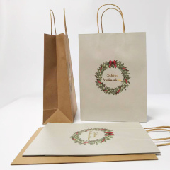 Recyclable Holiday Shopping Paper Bags,YI YUAN,Recyclable Holiday Shopping Paper Bags