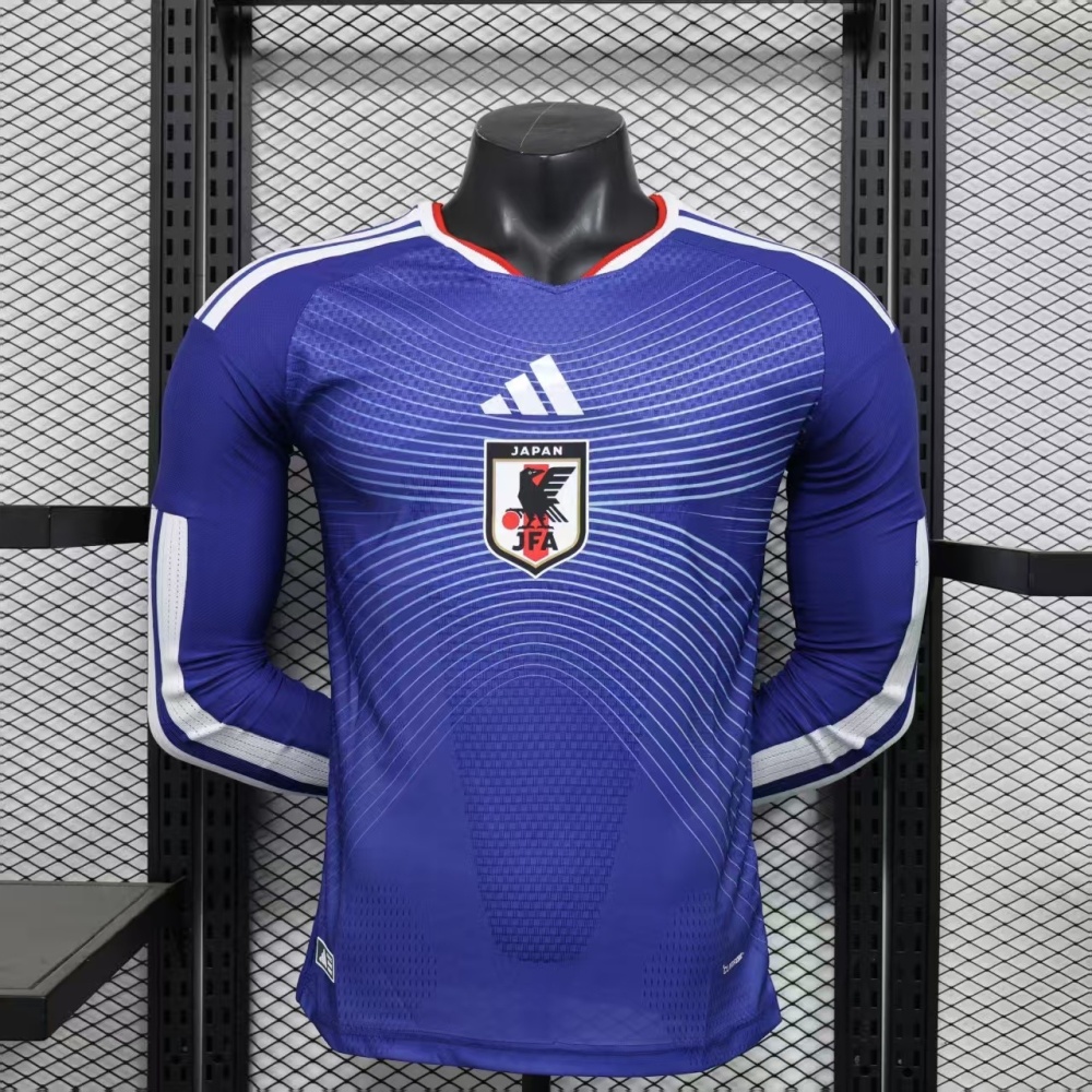 2026 World cup Japan Home Long sleeves jersey Player Edition