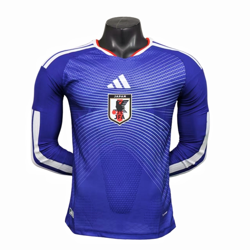 2026 World cup Japan Home Long sleeves jersey Player Edition