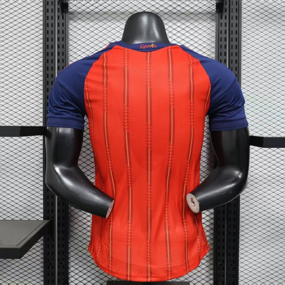 Spain 2026 World Cup Home Jersey Player Version – Spain National Team Soccer Shirt