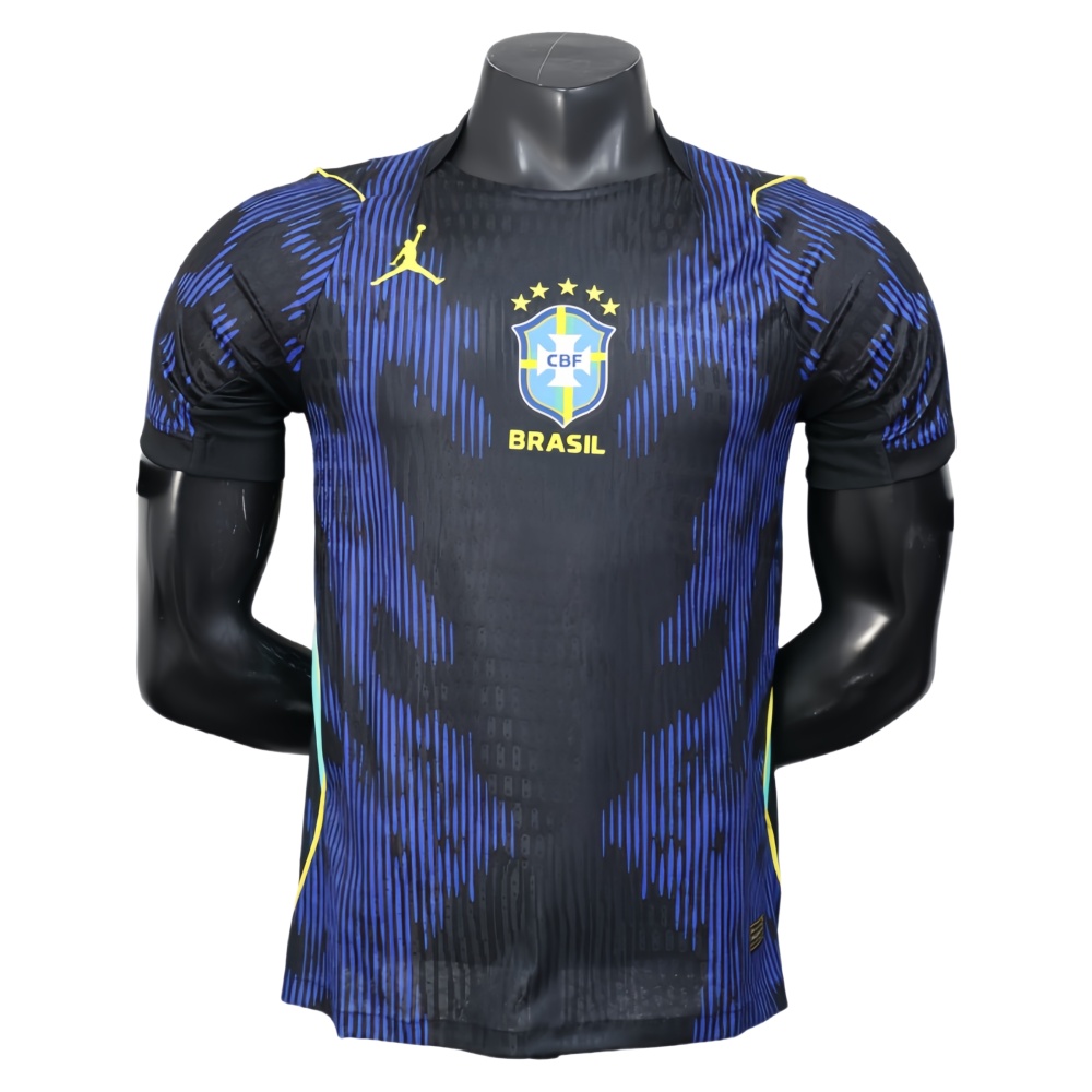 Brazil 2026 World Cup Away long sleeves Jersey Player Version – Brazil National Team Soccer Shirt